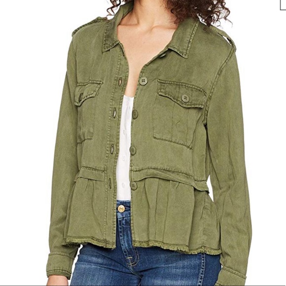 Sanctuary Jackets & Blazers - HP🎉SANCTUARY New Discovery Jacket Peplum Cadet Lg